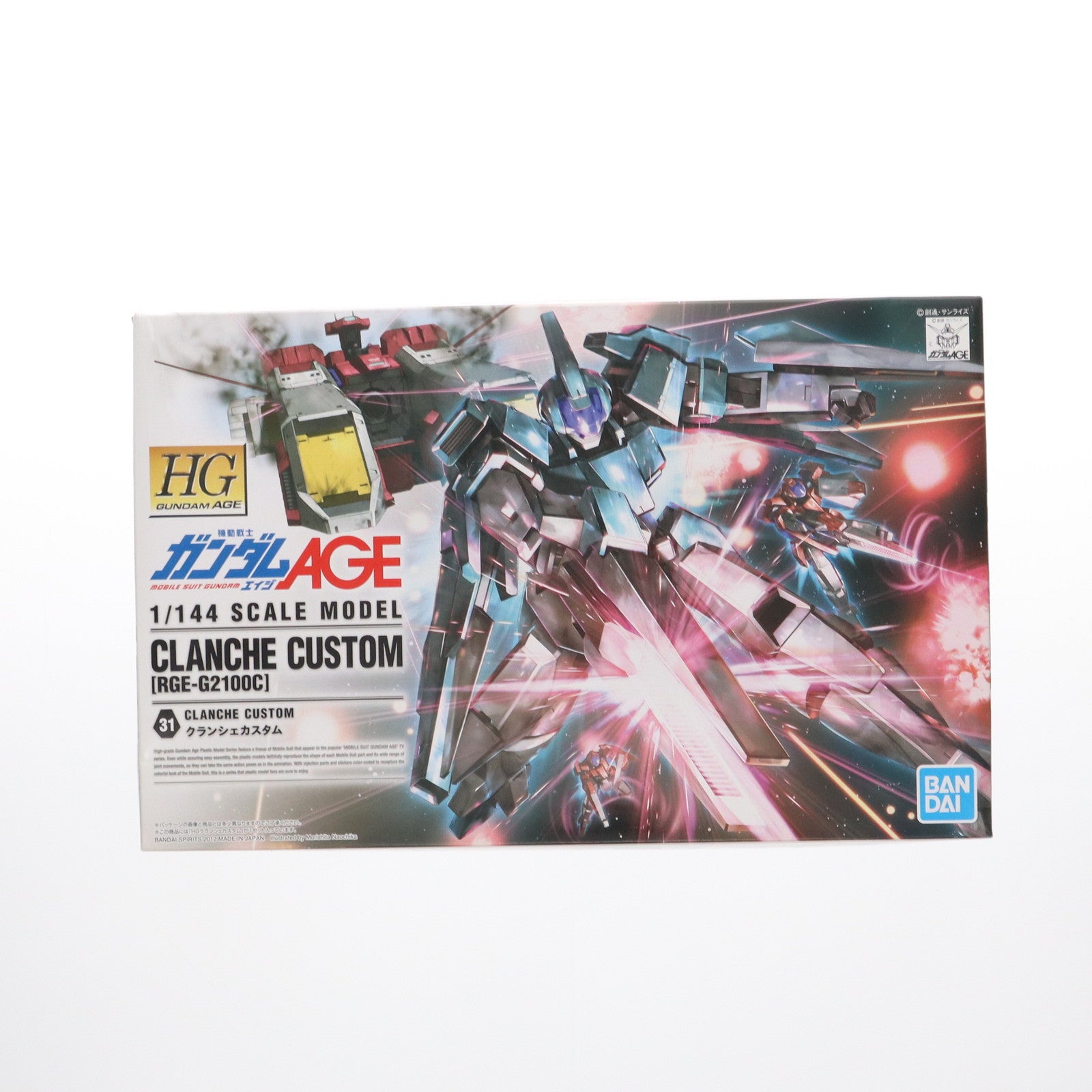 【中古即納】[PTM] HG 1/144 クランシェカスタム 機動戦士ガンダムAGE(エイジ) プラモデル(5062833) バンダイスピリッツ(20210805)