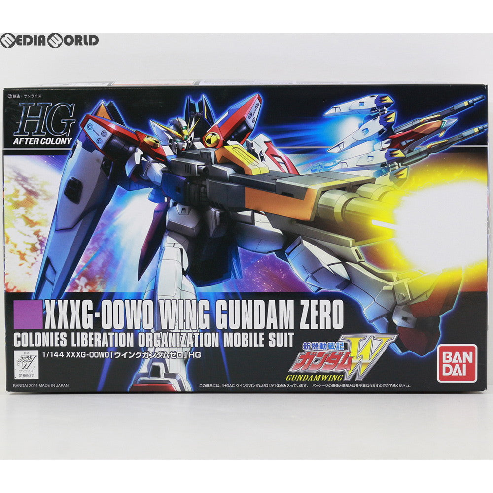 【中古即納】[PTM] HGAC 1/144 XXXG-00W0 ウイングガンダムゼロ 新機動戦記ガンダムW プラモデル(0186522) バンダイ(20190326)