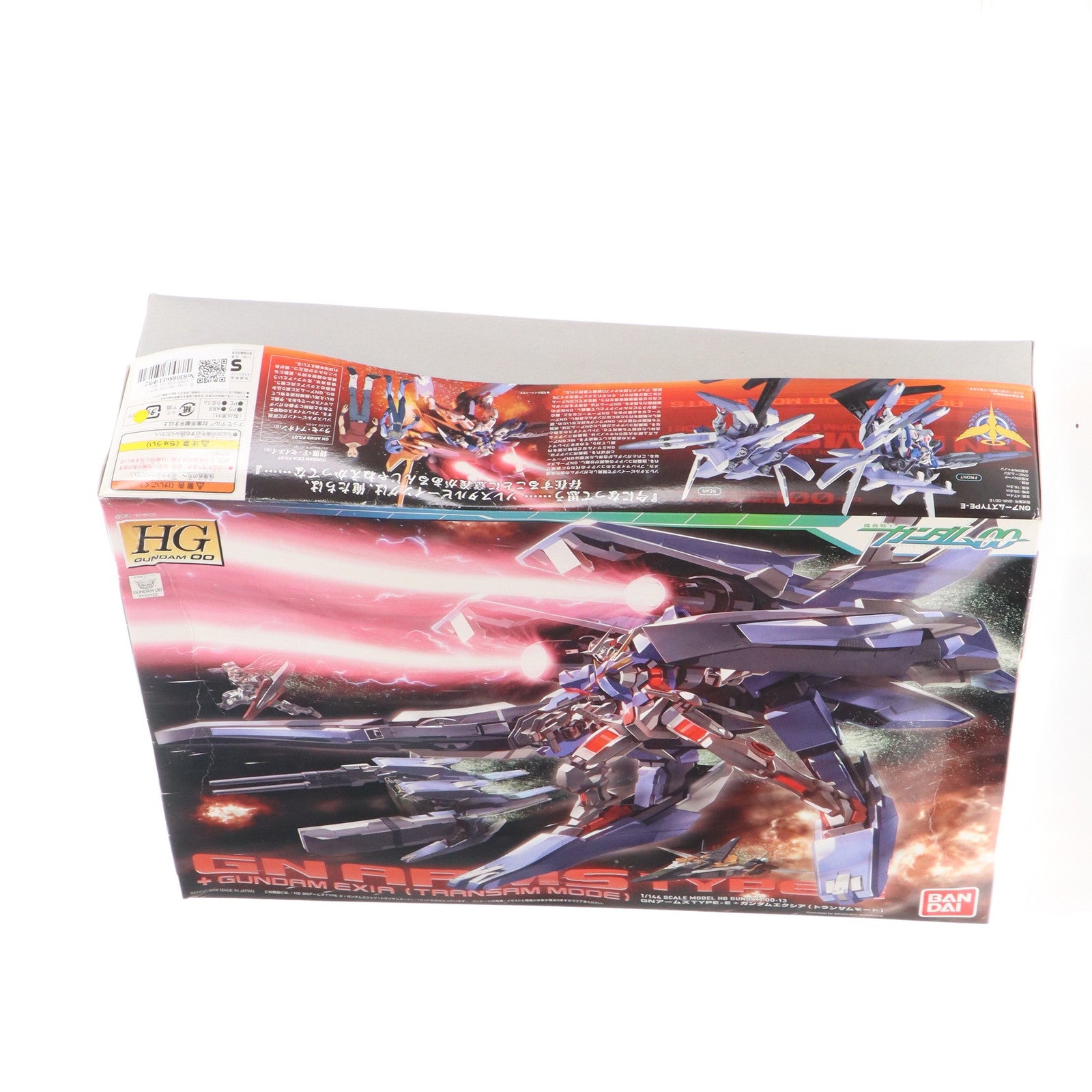 【中古即納】[PTM] HG 1/144 GNR-001E GNアームズTYPE-E+GN-001 ガンダムエクシア(トランザムモード) 機動戦士ガンダム00(ダブルオー) プラモデル(0153122) バンダイ(20080316)
