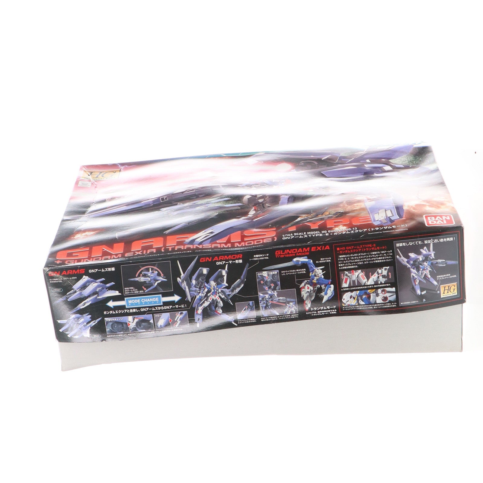 【中古即納】[PTM] HG 1/144 GNR-001E GNアームズTYPE-E+GN-001 ガンダムエクシア(トランザムモード) 機動戦士ガンダム00(ダブルオー) プラモデル(0153122) バンダイ(20080316)