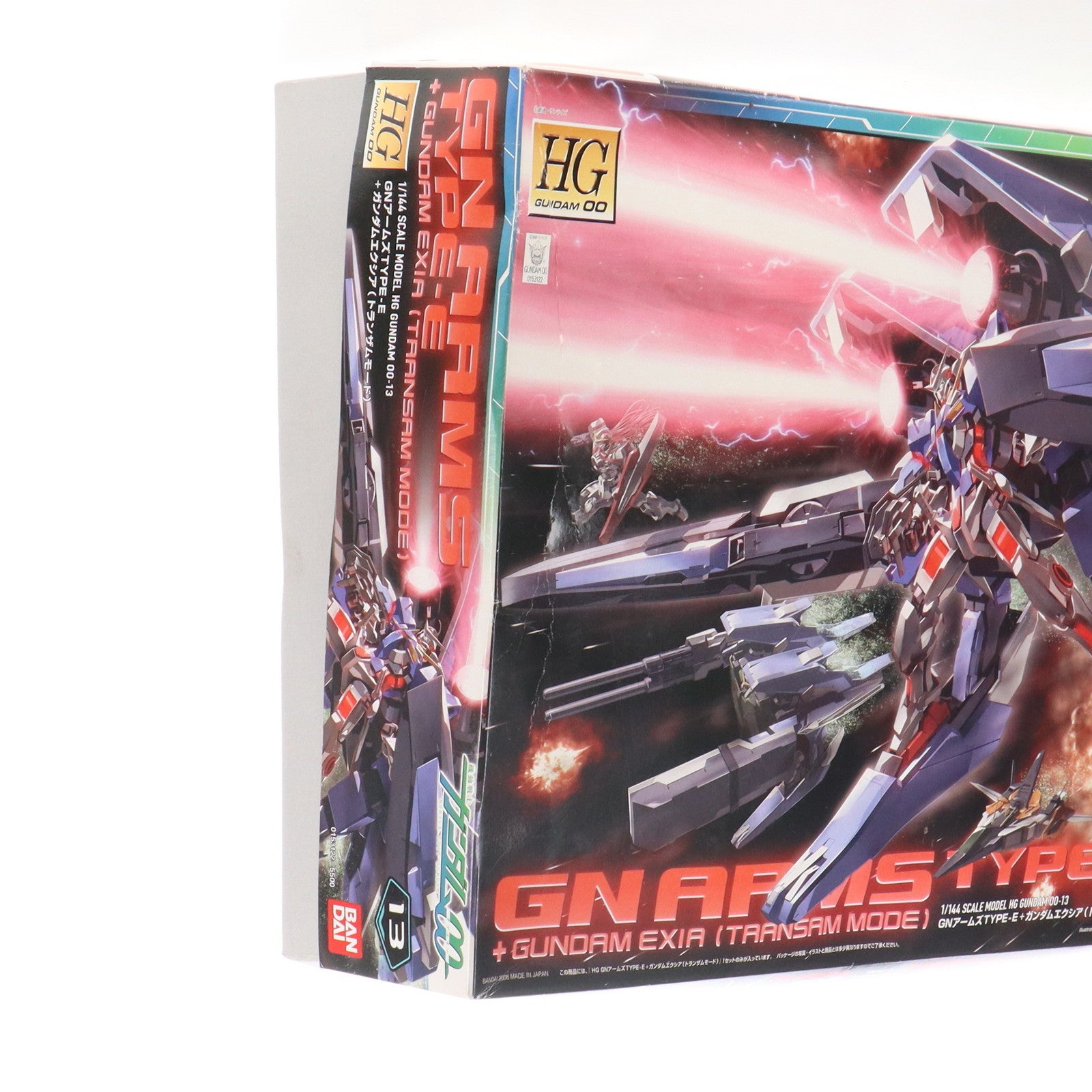【中古即納】[PTM] HG 1/144 GNR-001E GNアームズTYPE-E+GN-001 ガンダムエクシア(トランザムモード) 機動戦士ガンダム00(ダブルオー) プラモデル(0153122) バンダイ(20080316)