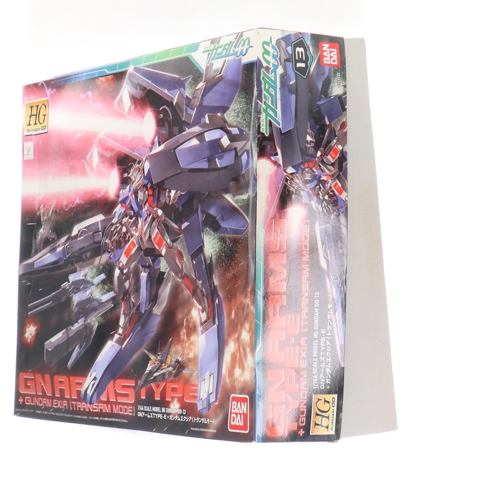 【中古即納】[PTM] HG 1/144 GNR-001E GNアームズTYPE-E+GN-001 ガンダムエクシア(トランザムモード) 機動戦士ガンダム00(ダブルオー) プラモデル(0153122) バンダイ(20080316)