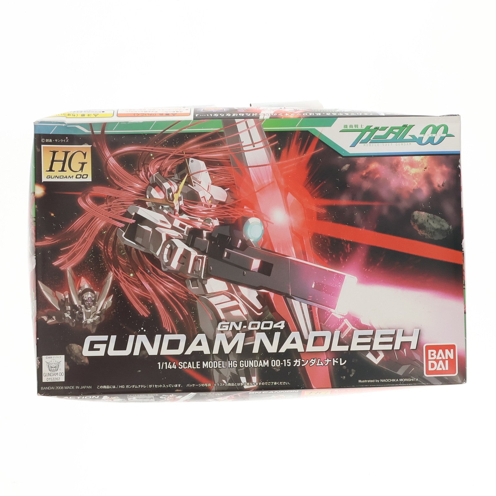 【中古即納】[PTM] HG 1/144 ガンダムナドレ 機動戦士ガンダム00(ダブルオー) プラモデル(0153262) バンダイ(20190531)