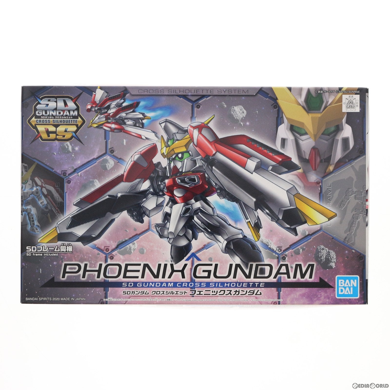 【中古即納】[PTM] SDガンダム クロスシルエット フェニックスガンダム SDガンダム G-GENERATION-F(G-ジェネレーション-F) プラモデル(5060250) バンダイスピリッツ(20200620)