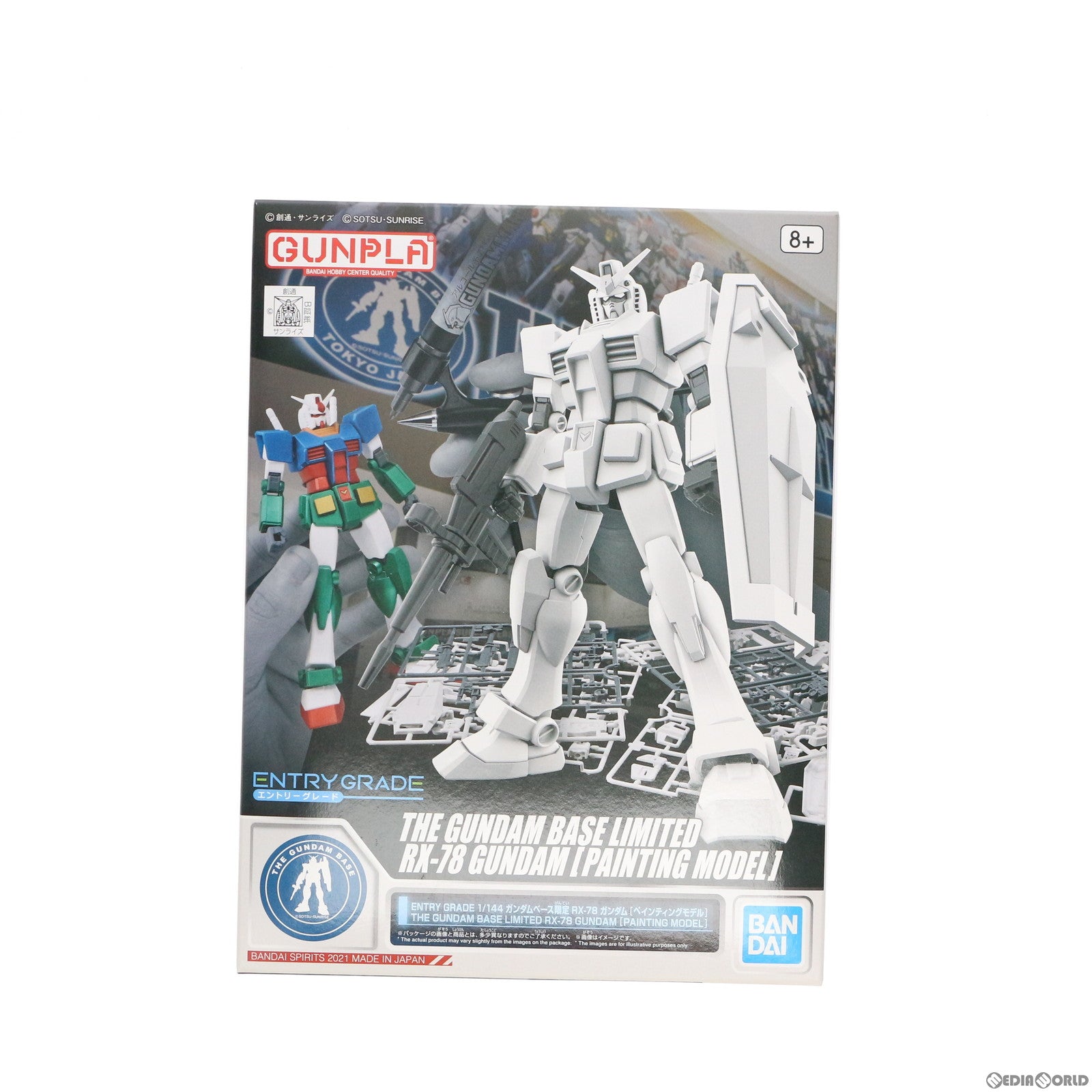 【中古即納】[PTM] ガンダムベース限定 ENTRY GRADE 1/144 RX-78-2 ガンダム(ペインティングモデル) 機動戦士ガンダム プラモデル(5062047) バンダイスピリッツ(20210621)