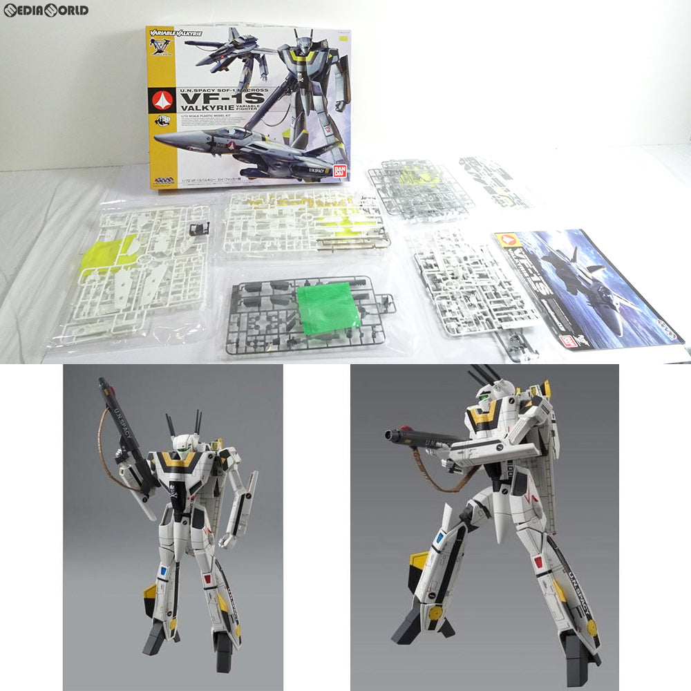 【中古即納】[PTM] 1/72 VF-1S バルキリー ロイ・フォッカー機 超時空要塞マクロス プラモデル(0184464) バンダイ(20130921)