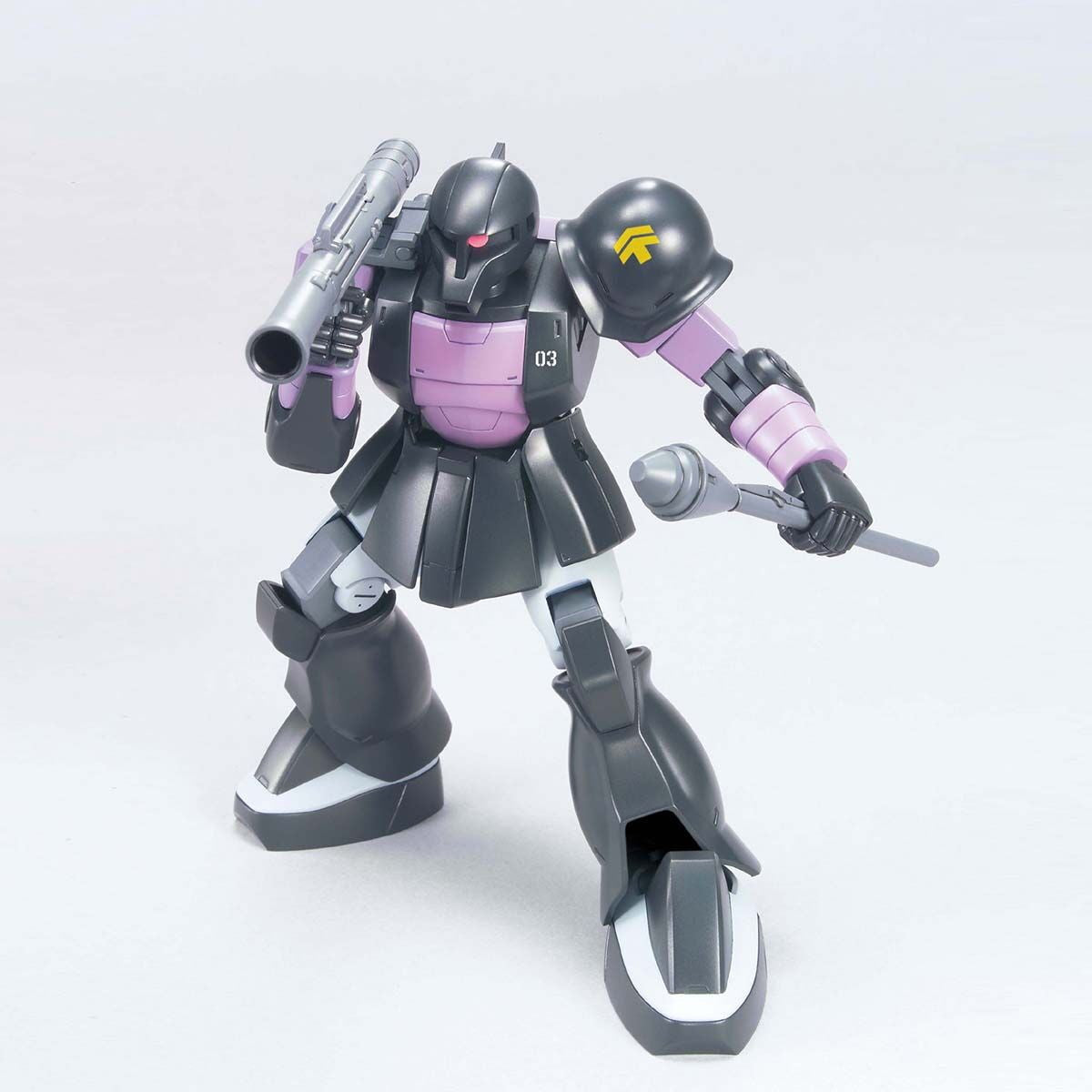 【中古即納】[PTM] (再々販) HGUC 1/144 MS-05B ザクI 黒い三連星仕様 機動戦士ガンダム プラモデル(5060661) バンダイスピリッツ(20250222)