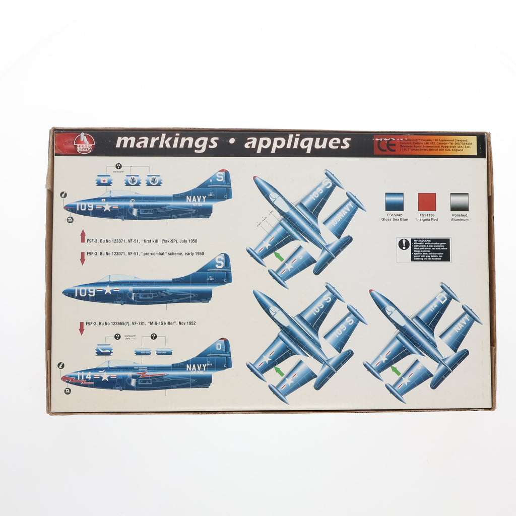 中古即納】[PTM]1/48 F9F-2/-3 Panther Korea プラモデル(HC1421