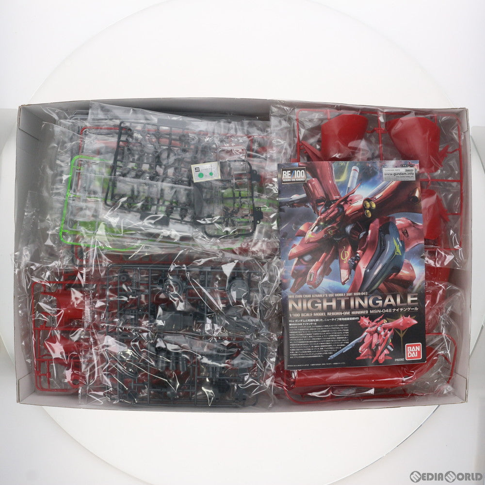 【中古即納】[PTM] RE/100 1/100 MSN-04II ナイチンゲール 機動戦士ガンダム 逆襲のシャア ベルトーチカ・チルドレン プラモデル(0192082) バンダイ(20140913)