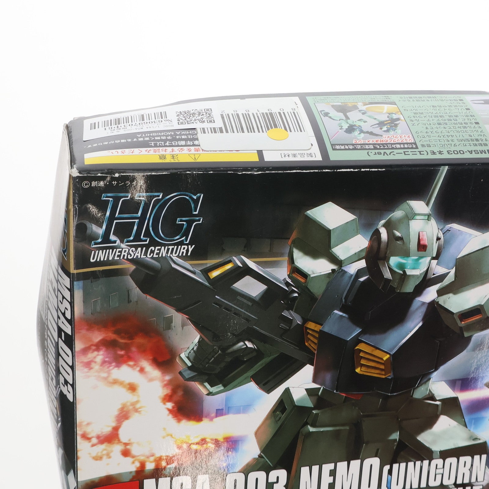 【中古即納】[PTM] HGUC 1/144 MSA-003 ネモ(ユニコーンVer.) 機動戦士ガンダムUC(ユニコーン) プラモデル(0175331) バンダイ(20180228)