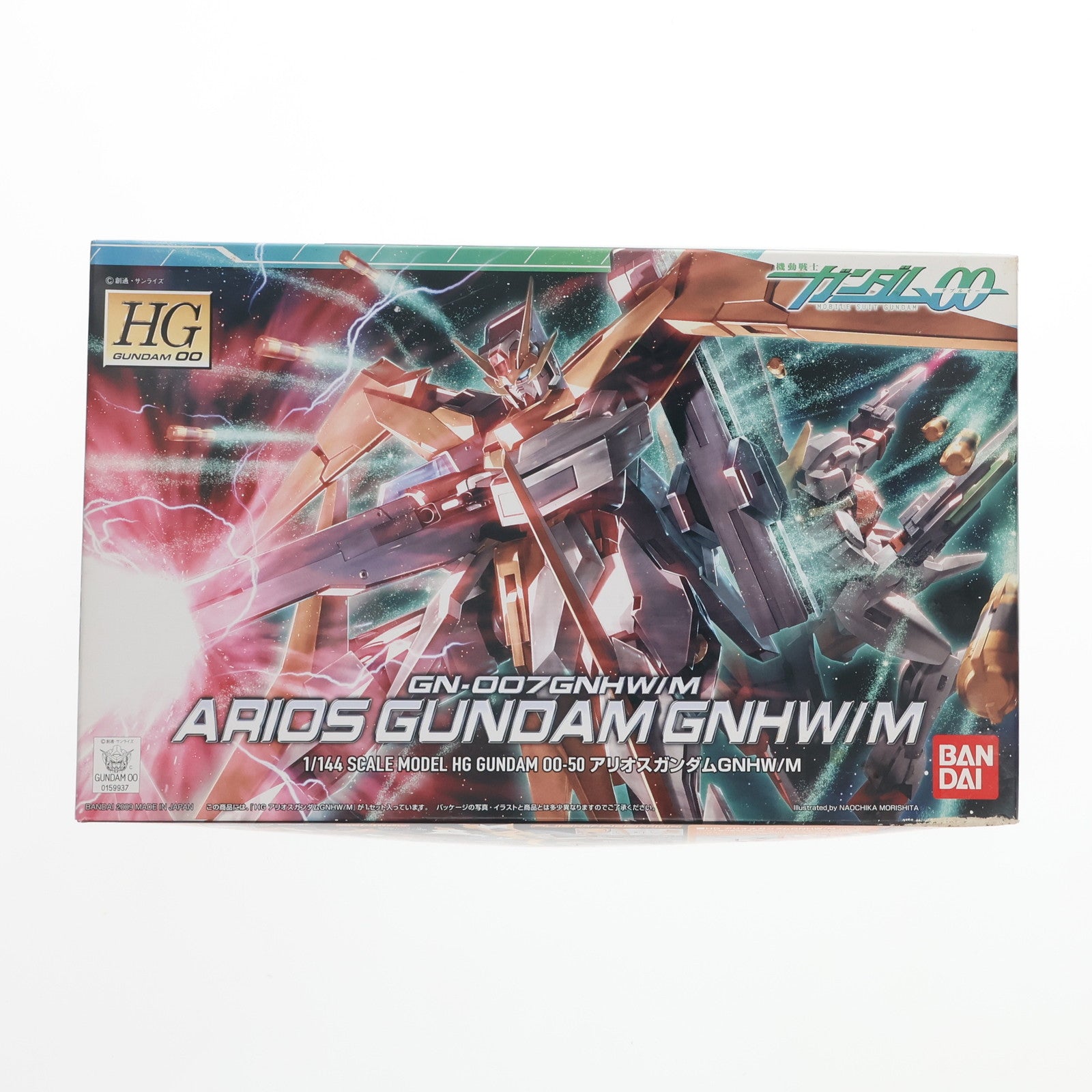 【中古即納】[PTM] HG 1/144 GN-007GNHW/M アリオスガンダムGNHW/M 機動戦士ガンダム00(ダブルオー) プラモデル(0159937) バンダイ(20190131)