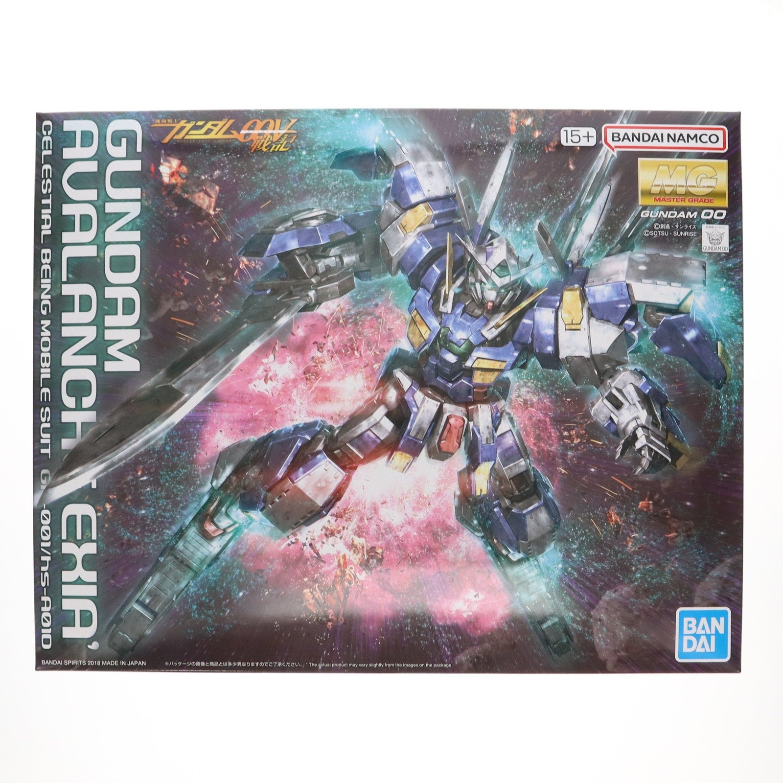 【中古即納】[PTM] 1/100 MG GN-001/hs-A01D ガンダムアヴァランチエクシアダッシュ ｢機動戦士ガンダム00V(ダブルオーブイ)｣ [5063531] プラモデル バンダイスピリッツ(20181230)