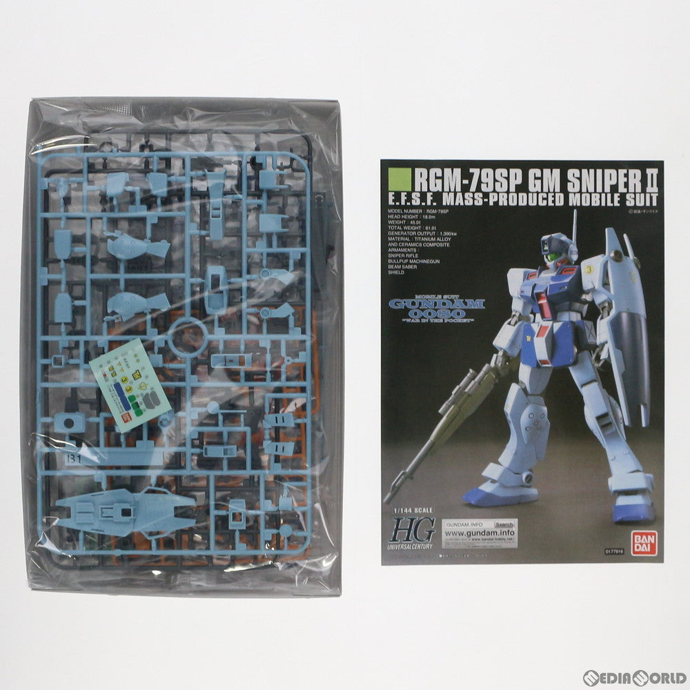 【中古即納】[PTM] HGUC 1/144 ジム・スナイパーII 機動戦士ガンダム0080 ポケットの中の戦争 プラモデル(592491) バンダイスピリッツ(20221116)