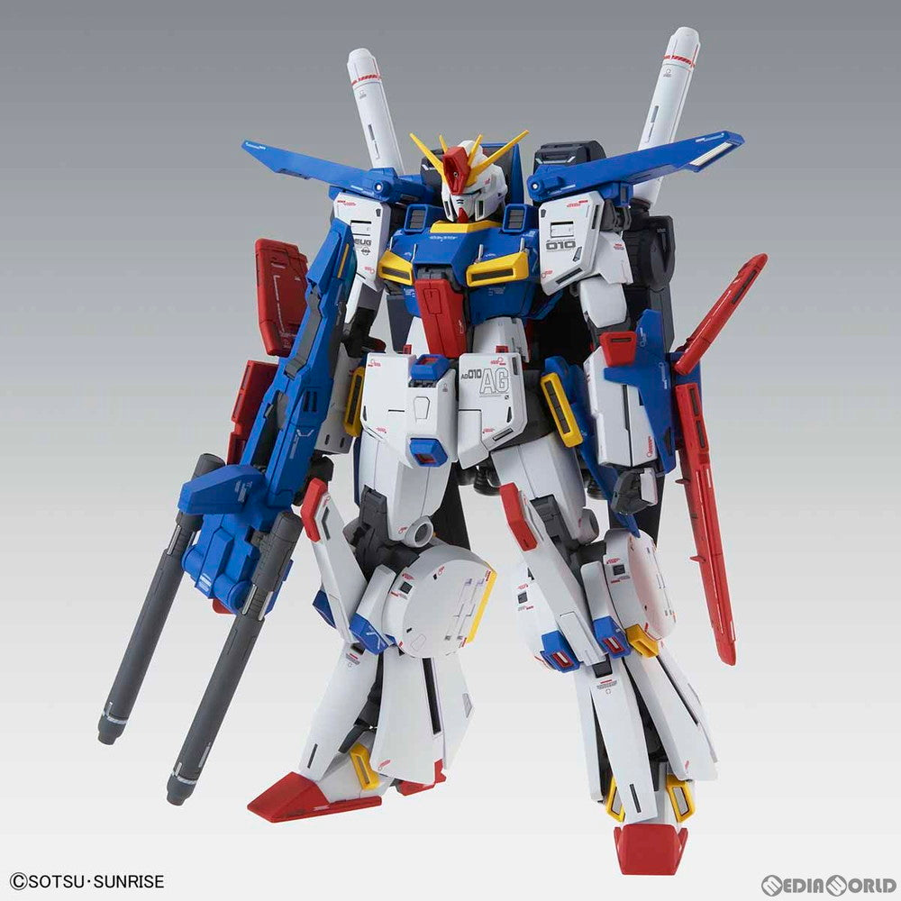 【中古即納】[PTM] MG 1/100 MSZ-010 ダブルゼータガンダム Ver.Ka 機動戦士ガンダムZZ(ダブルゼータ) プラモデル(0224519) バンダイ(20180330)