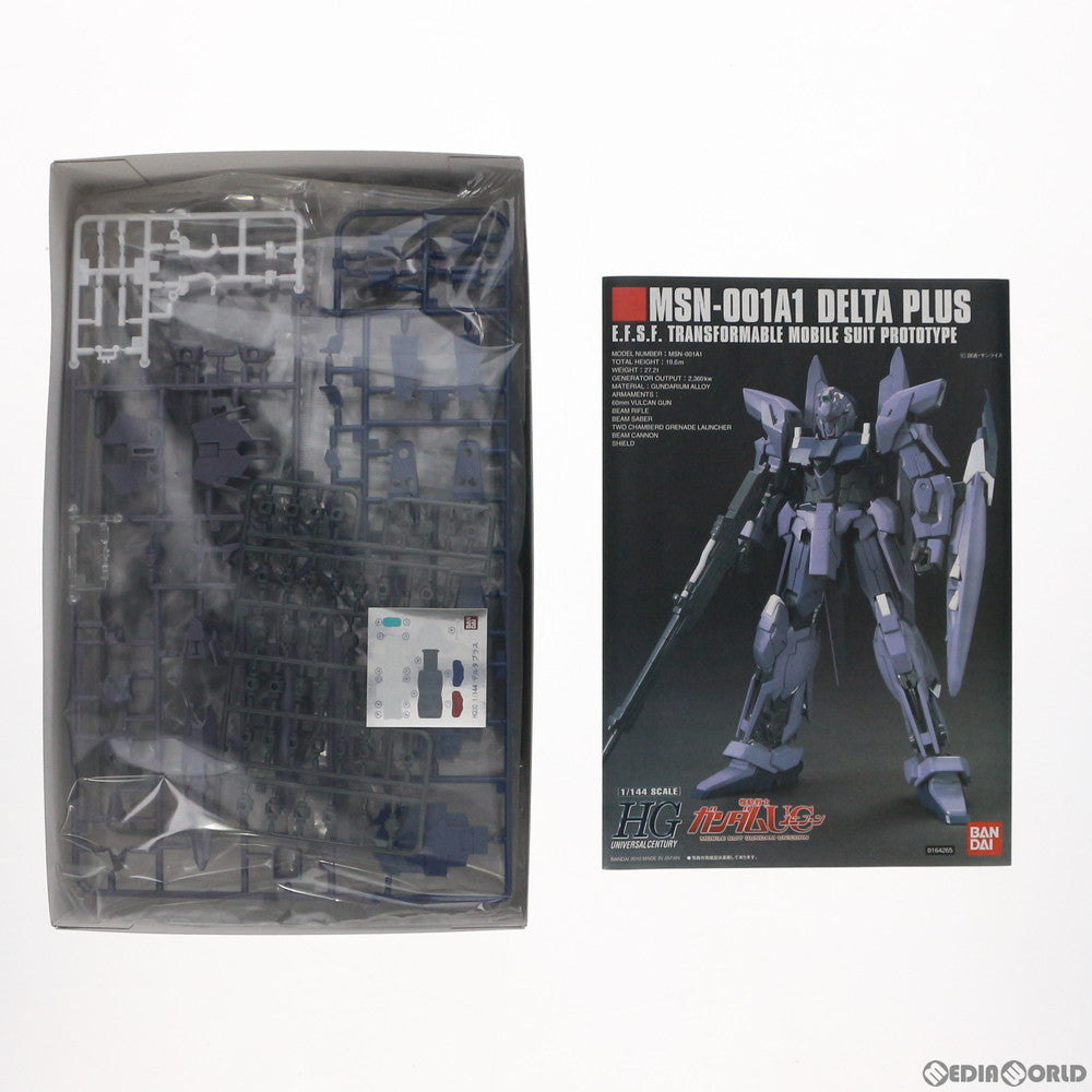 【中古即納】[PTM] HGUC 1/144 デルタプラス 機動戦士ガンダムUC(ユニコーン) プラモデル バンダイ(20190730)