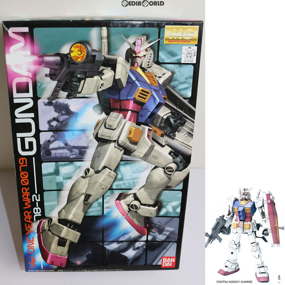 【中古即納】[PTM] MG 1/100 RX-78-2 ガンダム Ver.ONE YEAR WAR 0079 機動戦士ガンダム 一年戦争 プラモデル(0132155) バンダイ(20170224)