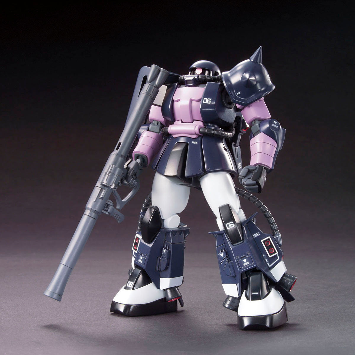 【中古即納】[PTM] (再販) HGUC 1/144 MS-06R-1A 黒い三連星ザクII 機動戦士ガンダム MSV プラモデル バンダイスピリッツ(20240724)