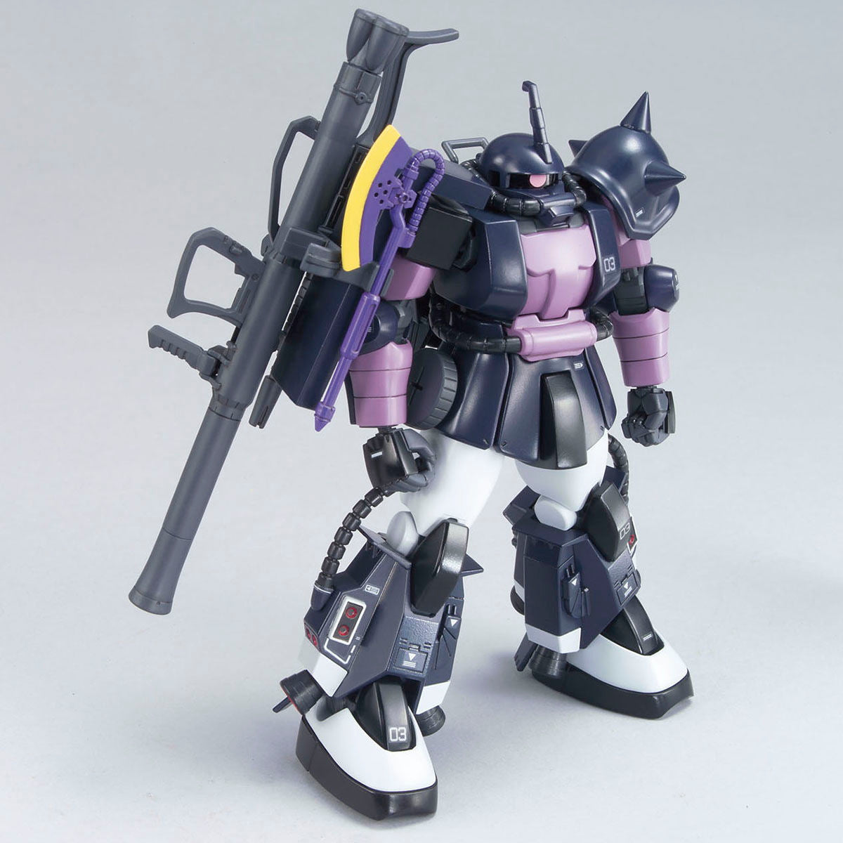 【中古即納】[PTM] (再販) HGUC 1/144 MS-06R-1A 黒い三連星ザクII 機動戦士ガンダム MSV プラモデル バンダイスピリッツ(20240724)