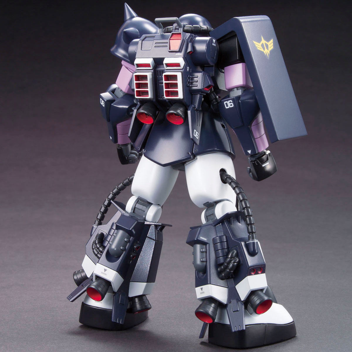 【中古即納】[PTM] (再販) HGUC 1/144 MS-06R-1A 黒い三連星ザクII 機動戦士ガンダム MSV プラモデル バンダイスピリッツ(20240724)