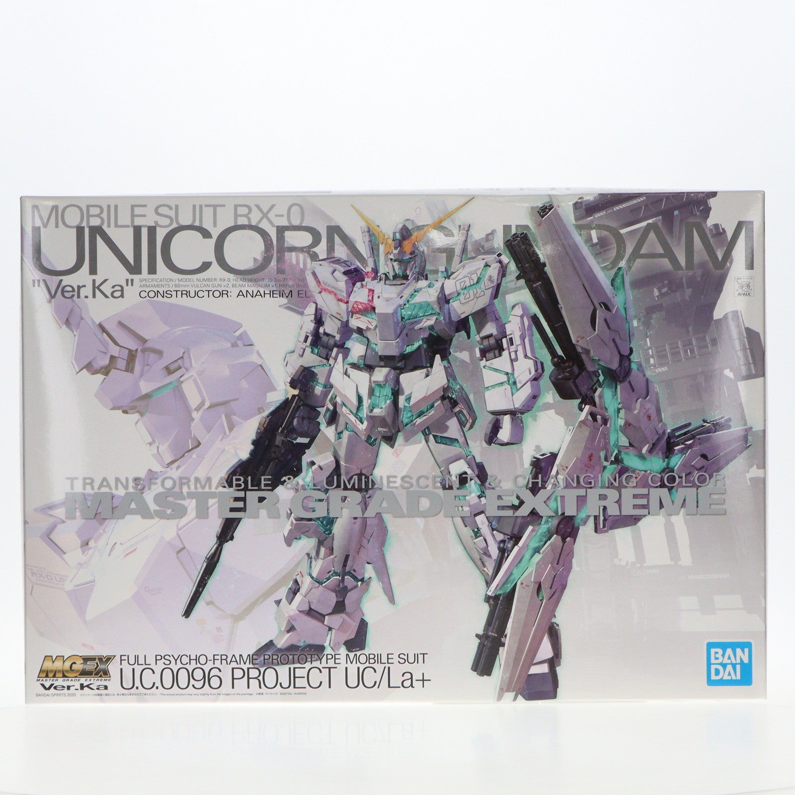 【中古即納】[PTM] (再販) MGEX 1/100 RX-0 ユニコーンガンダム Ver.Ka 機動戦士ガンダムUC(ユニコーン) プラモデル(5060277) バンダイスピリッツ(20241231)