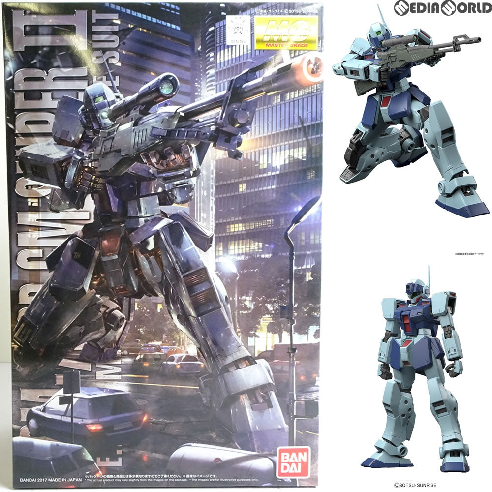 【中古即納】[PTM] MG 1/100 ジム・スナイパーII 機動戦士ガンダム0080 ポケットの中の戦争 プラモデル(0212185) バンダイ(20191031)