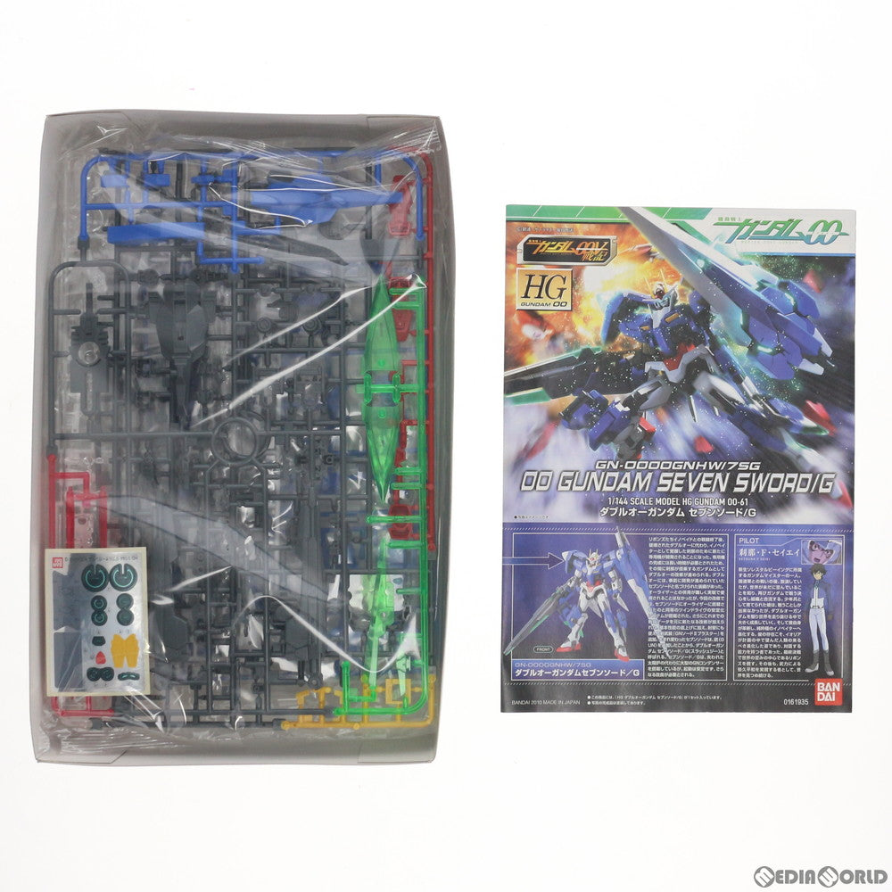 【中古即納】[PTM] HG 1/144 ダブルオーガンダムセブンソード/G 機動戦士ガンダム00(ダブルオー) プラモデル(0161935) バンダイ(20181122)