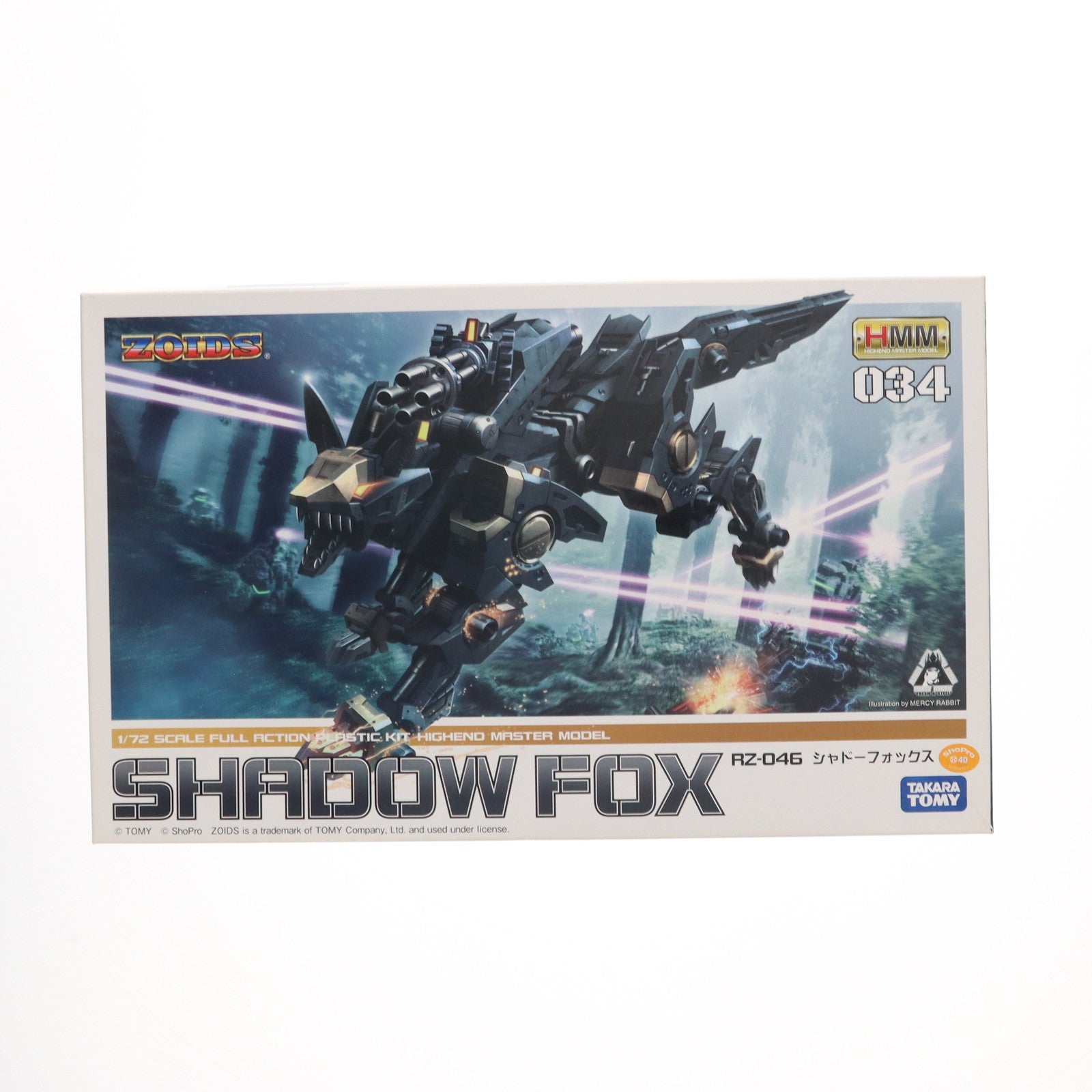 【中古即納】[PTM] HMM 1/72 RZ-046 シャドーフォックス ZOIDS(ゾイド) プラモデル(ZD070) コトブキヤ(20170820)