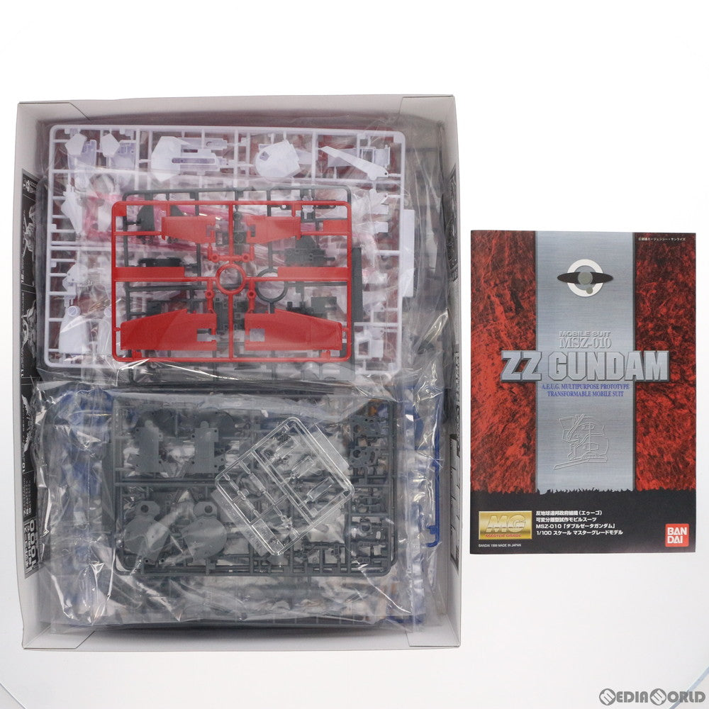 【中古即納】[PTM] MG 1/100 MSZ-010 ダブルゼータガンダム 機動戦士ガンダムZZ(ダブルゼータ) プラモデル(0071690) バンダイ(20131019)