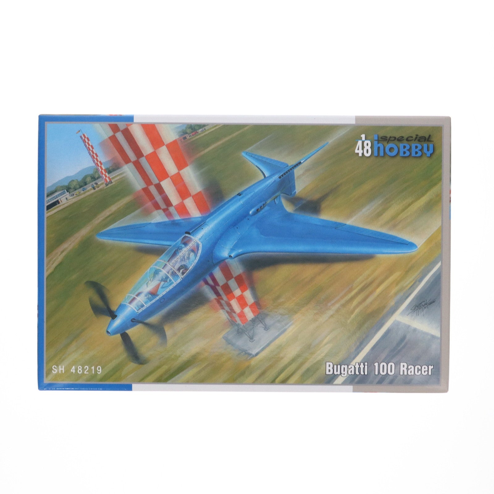 【中古即納】[PTM] 1/48 ブガッティ 100P エアレーサー プラモデル(SPHSH48219) Special Hobby(スペシャルホビー)(20221230)
