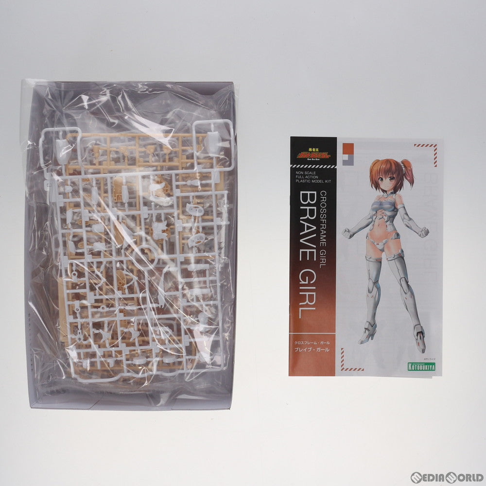 【中古即納】[PTM] フレームアームズ・ガール クロスフレーム・ガール ブレイブ・ガール 勇者王ガオガイガー プラモデル(CG005) コトブキヤ(20200131)