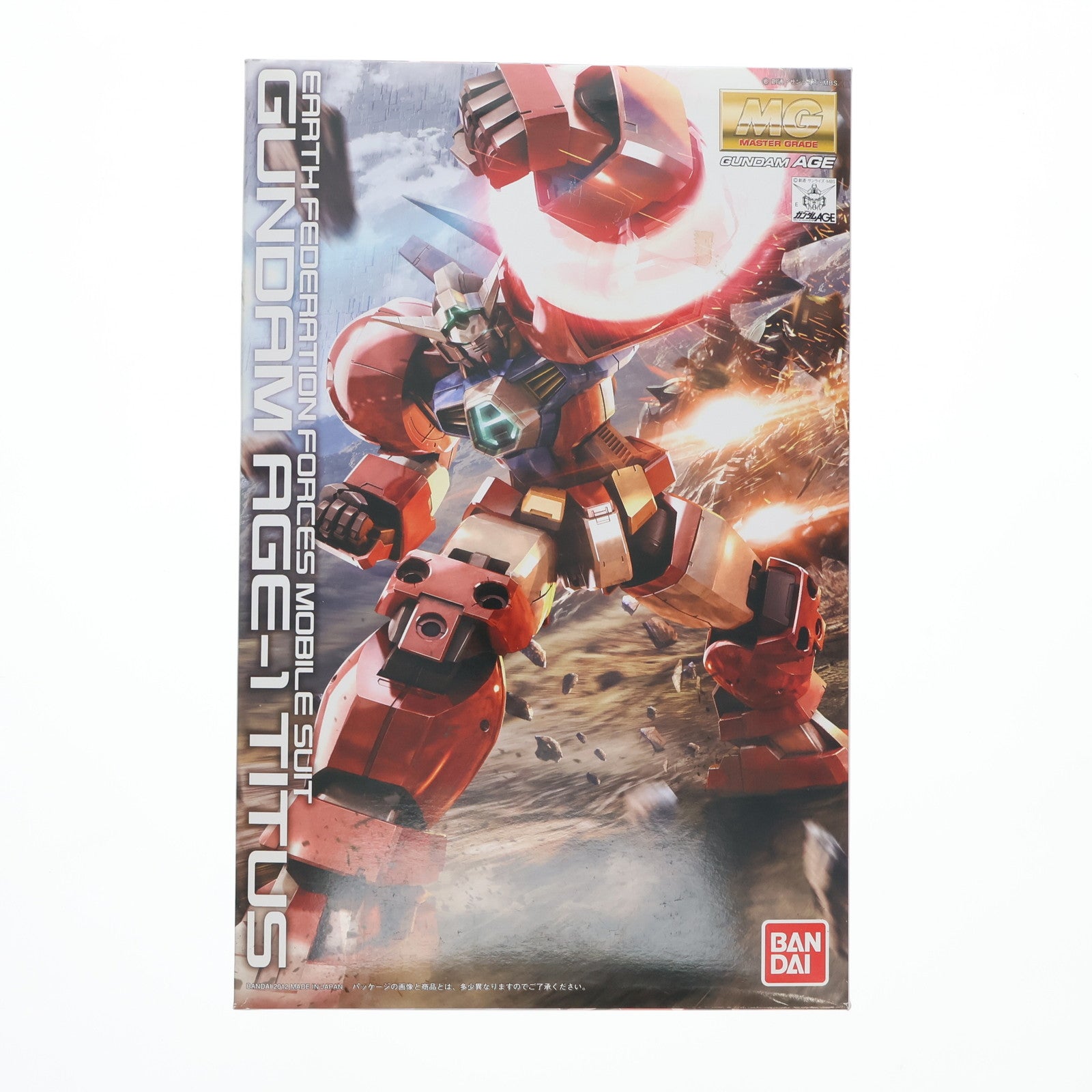 【中古即納】[PTM] MG 1/100 ガンダムAGE-1 タイタス 機動戦士ガンダムAGE(エイジ) プラモデル(0175317) バンダイ(20171130)
