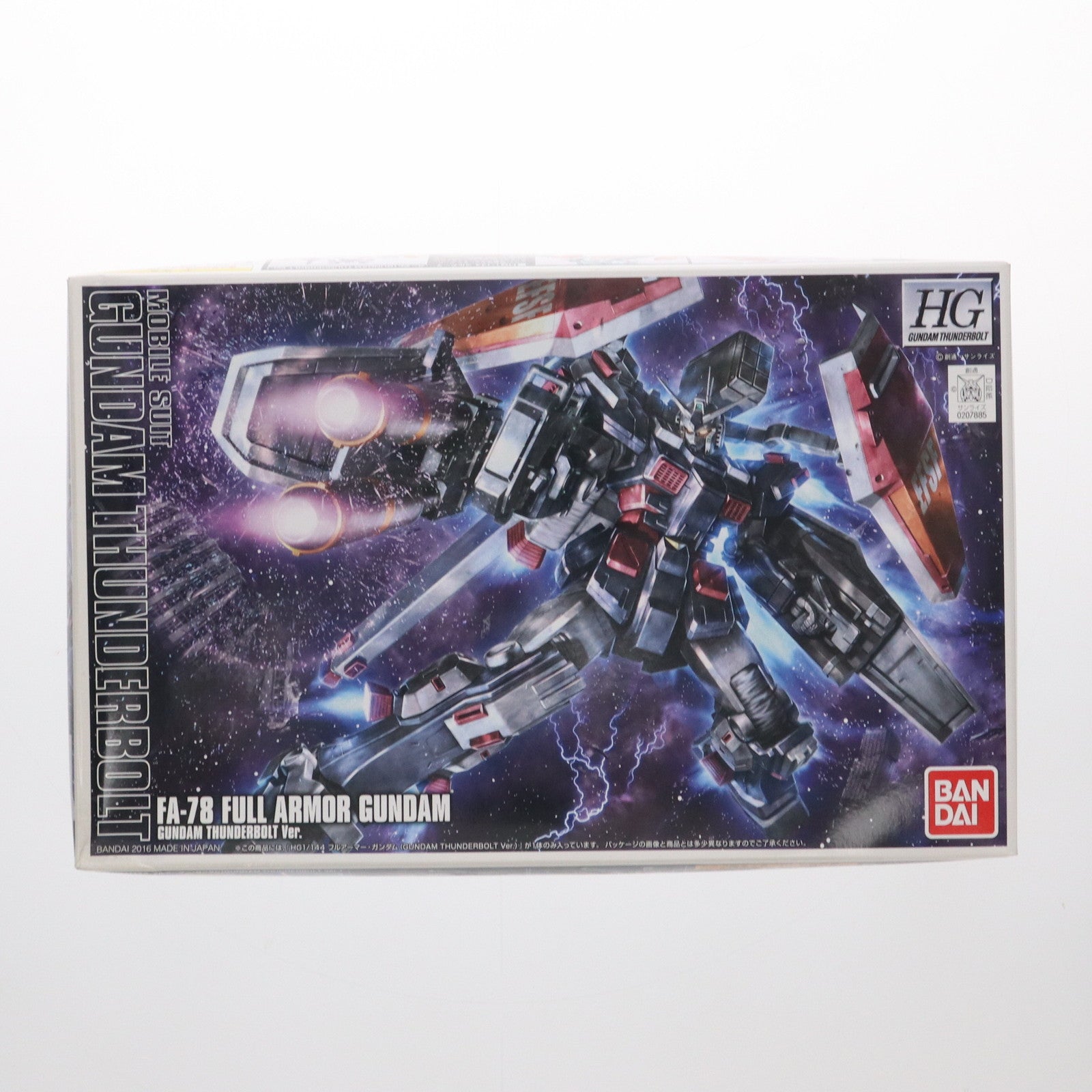 【中古即納】[PTM] HG 1/144 FA-78 フルアーマー・ガンダム(GUNDAM THUNDERBOLT Ver.) 機動戦士ガンダム サンダーボルト プラモデル(0207885) バンダイ(20200428)