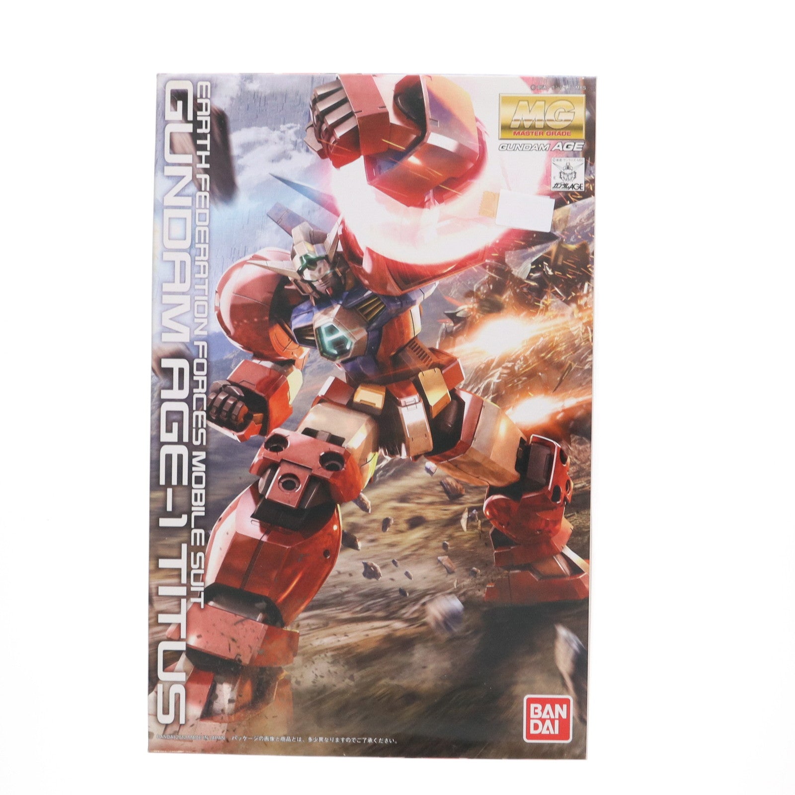 【中古即納】[PTM] MG 1/100 ガンダムAGE-1 タイタス 機動戦士ガンダムAGE(エイジ) プラモデル(0175317) バンダイ(20171130)