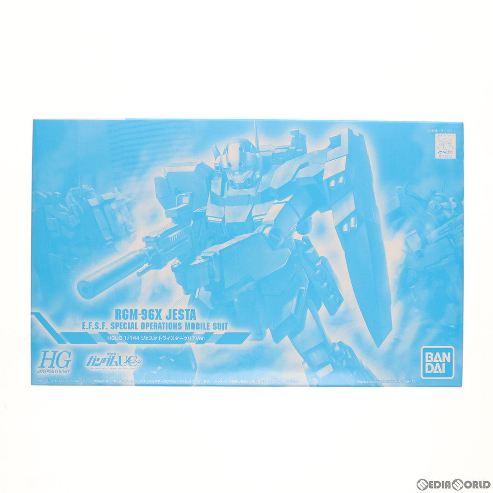 【中古即納】[PTM] プレミアムバンダイ限定 HGUC 1/144 RGM-96X ジェスタ トライスタークリアVer. 機動戦士ガンダムUC(ユニコーン) プラモデル(0176952) バンダイ(20120616)