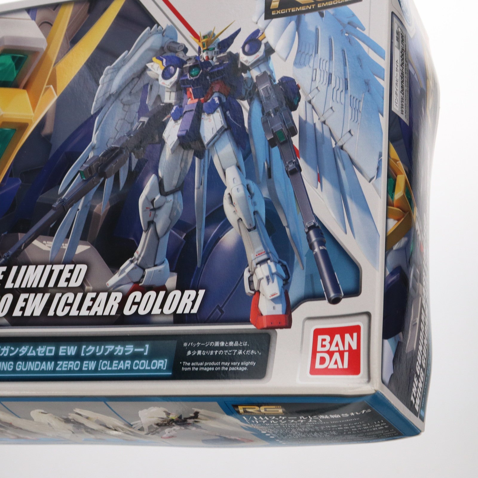 【中古即納】[PTM] RG 1/144 XXXG-00W0 ウイングガンダムゼロ EW クリアカラー 新機動戦記ガンダムW Endless Waltz(エンドレスワルツ) プラモデル(0218624) ガンダムベース限定 バンダイ(19991231)