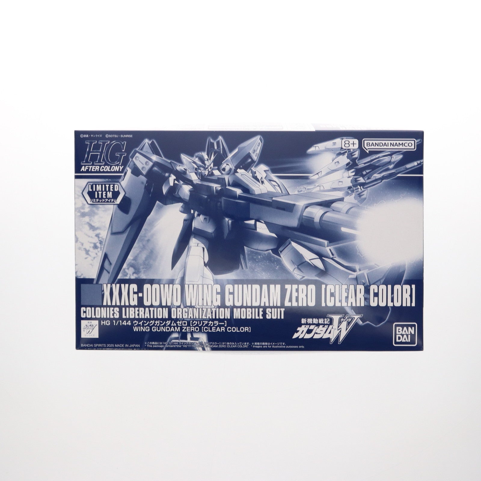 【中古即納】[PTM] HGAC 1/144 XXXG-00W0 ウイングガンダムゼロ[クリアカラー] 新機動戦記ガンダムW(ウイング) プラモデル(5065418) バンダイスピリッツ(20250125)