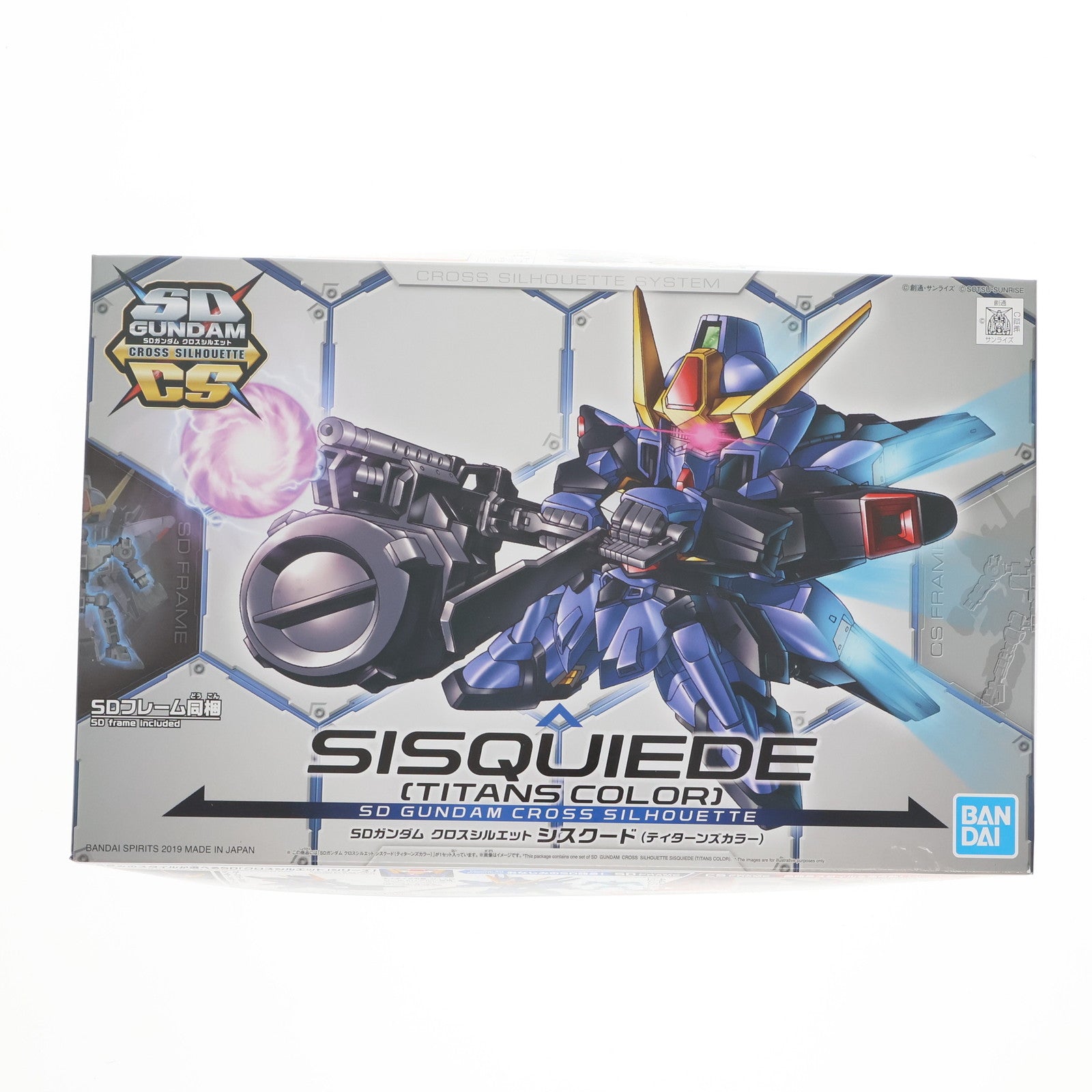 【中古即納】[PTM] SDガンダム クロスシルエット LRX-077 シスクード(ティターンズカラー) SDガンダム GGENERATION(ジージェネレーション) プラモデル バンダイスピリッツ(20190427)