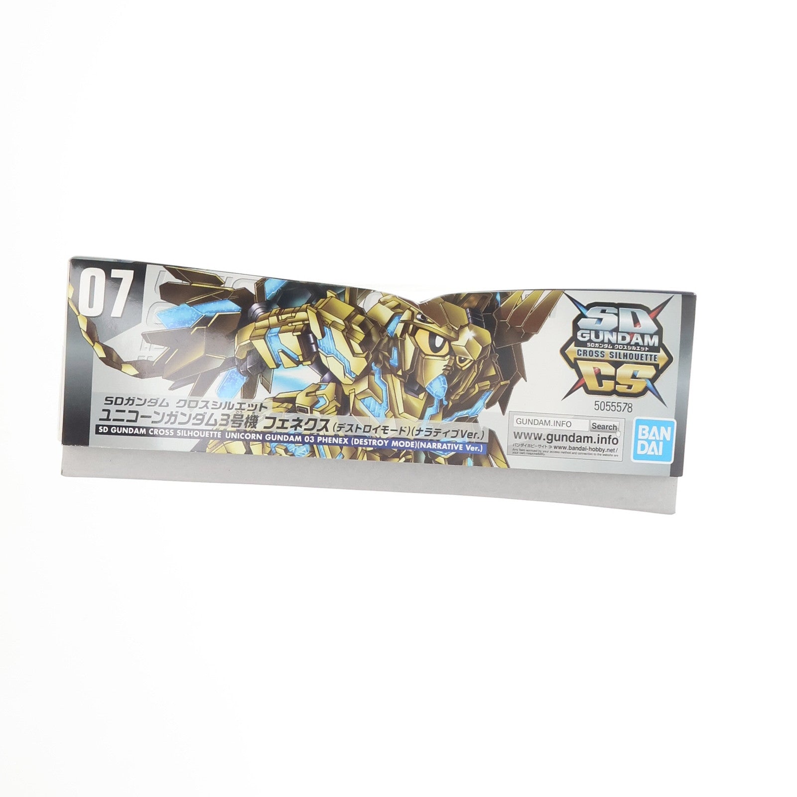 【中古即納】[PTM] SDガンダム クロスシルエット RX-0 ユニコーンガンダム3号機 フェネクス(デストロイモード) ナラティブVer. 機動戦士ガンダムNT プラモデル バンダイスピリッツ(20181208)