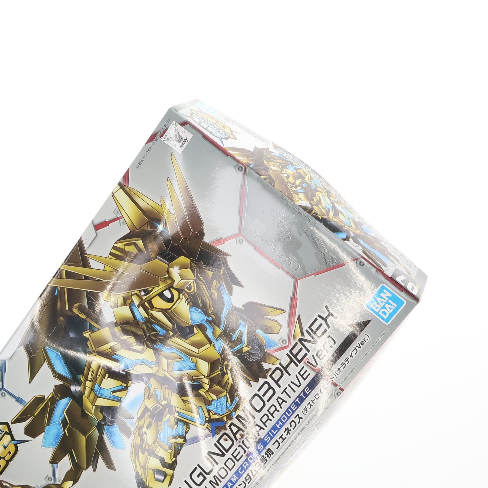【中古即納】[PTM] SDガンダム クロスシルエット RX-0 ユニコーンガンダム3号機 フェネクス(デストロイモード) ナラティブVer. 機動戦士ガンダムNT プラモデル バンダイスピリッツ(20181208)