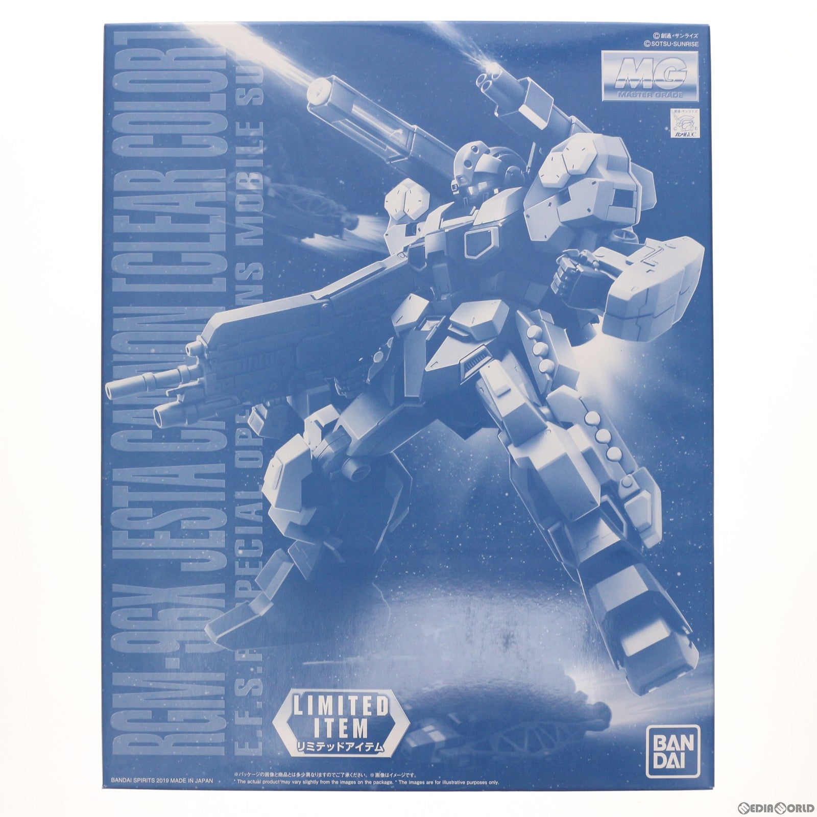 【中古即納】[PTM] イベント限定 MG 1/100 RGM-96X ジェスタ・キャノン(クリアカラー) 機動戦士ガンダムUC(ユニコーン) プラモデル(5058989) バンダイスピリッツ(20191220)