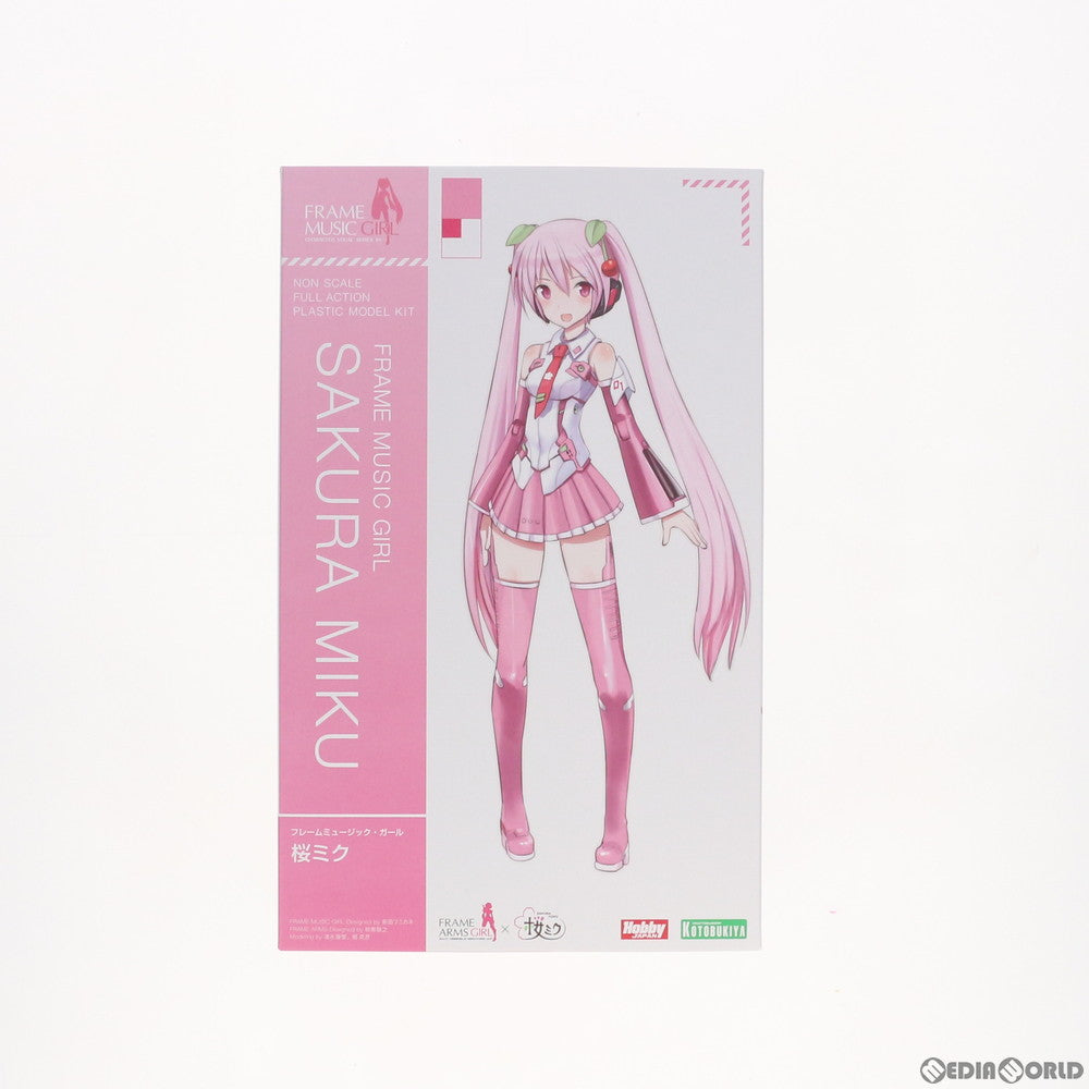 【中古即納】[PTM] フレームアームズ・ガール フレームミュージック・ガール 桜ミク VOCALOID(ボーカロイド) プラモデル(FG069) コトブキヤ(20200428)