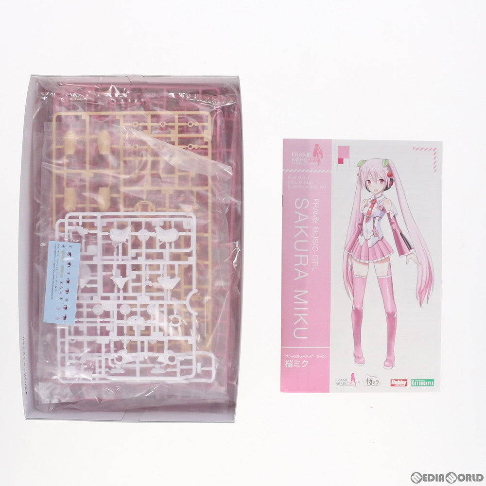 【中古即納】[PTM] フレームアームズ・ガール フレームミュージック・ガール 桜ミク VOCALOID(ボーカロイド) プラモデル(FG069) コトブキヤ(20200428)