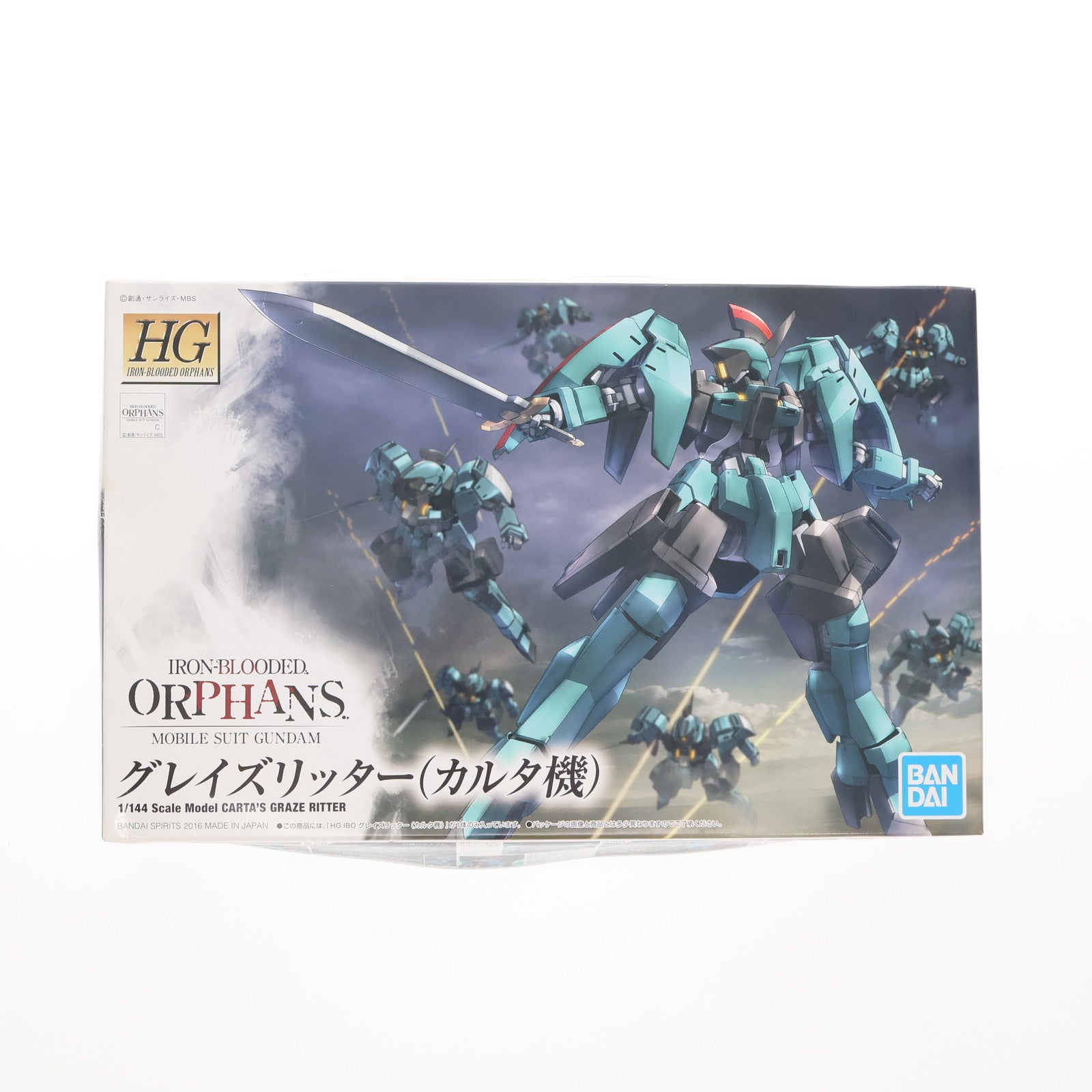 【中古即納】[PTM] (再販) HG 1/144 EB-06r グレイズリッター(カルタ機) 機動戦士ガンダム 鉄血のオルフェンズ プラモデル(5058259) バンダイスピリッツ(20240930)