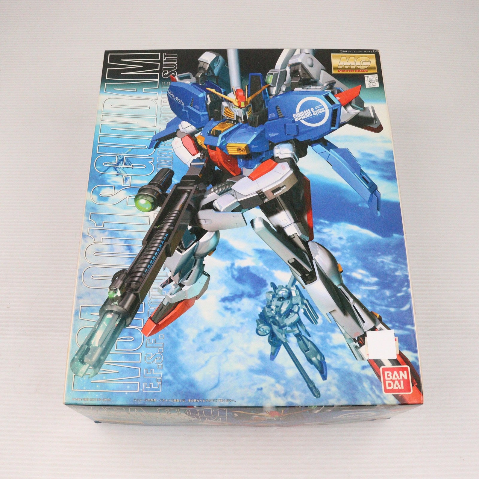 【中古即納】[PTM] MG 1/100 MSA-0011 Sガンダム(スペリオルガンダム) ガンダム・センチネル プラモデル(0113932) バンダイ(20060430)
