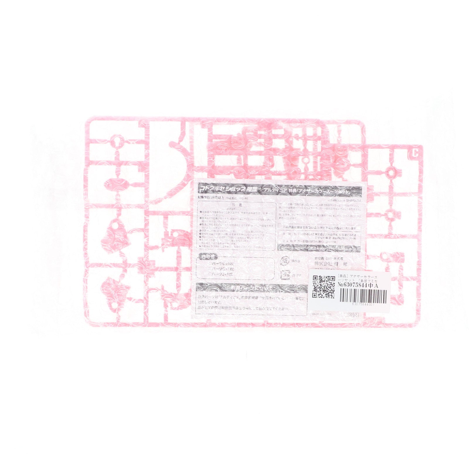 【中古即納】[PTM] (特典単品) アルティニア アナザーカラースーツセット コトブキヤショップ限定特典 島田フミカネ ART WORKS II プラモデル用アクセサリ(TD092) コトブキヤ(20250127)