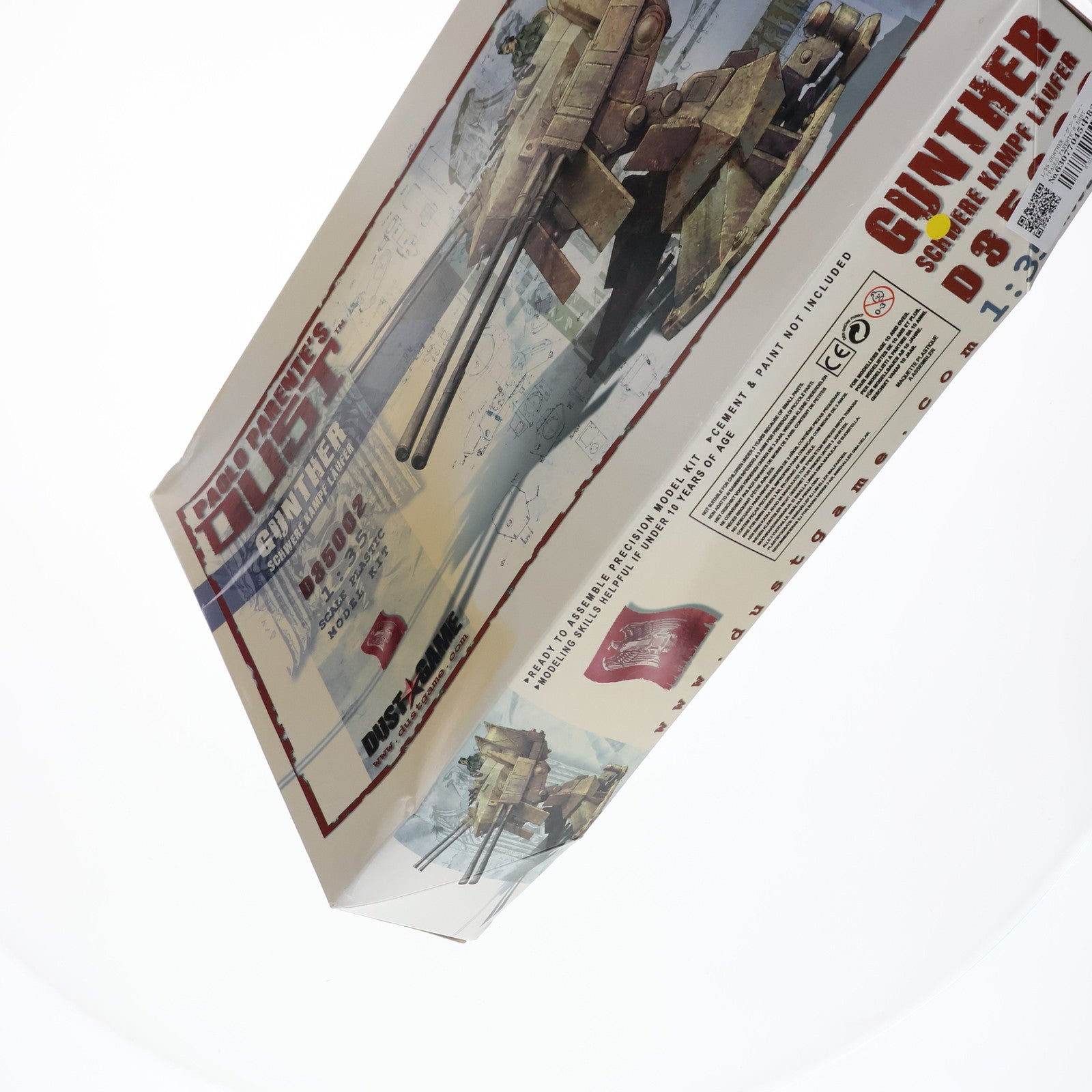 【中古即納】[PTM] 1/35 GUNTHER(グンター) PAOLO PARENTE'S DUST プラモデル(D35002) DUST GAME(ダストゲーム)(19991231)