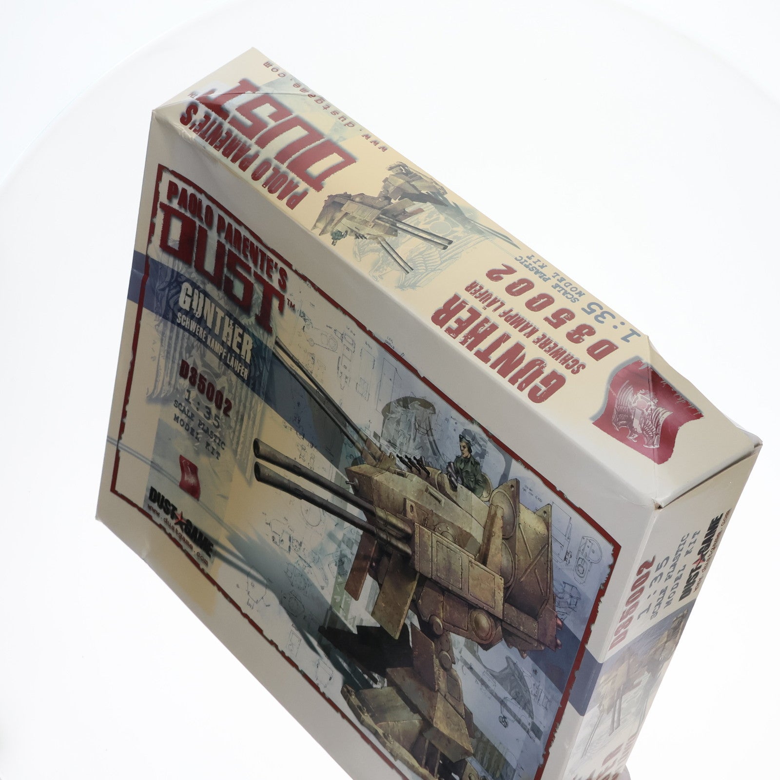 【中古即納】[PTM] 1/35 GUNTHER(グンター) PAOLO PARENTE'S DUST プラモデル(D35002) DUST GAME(ダストゲーム)(19991231)