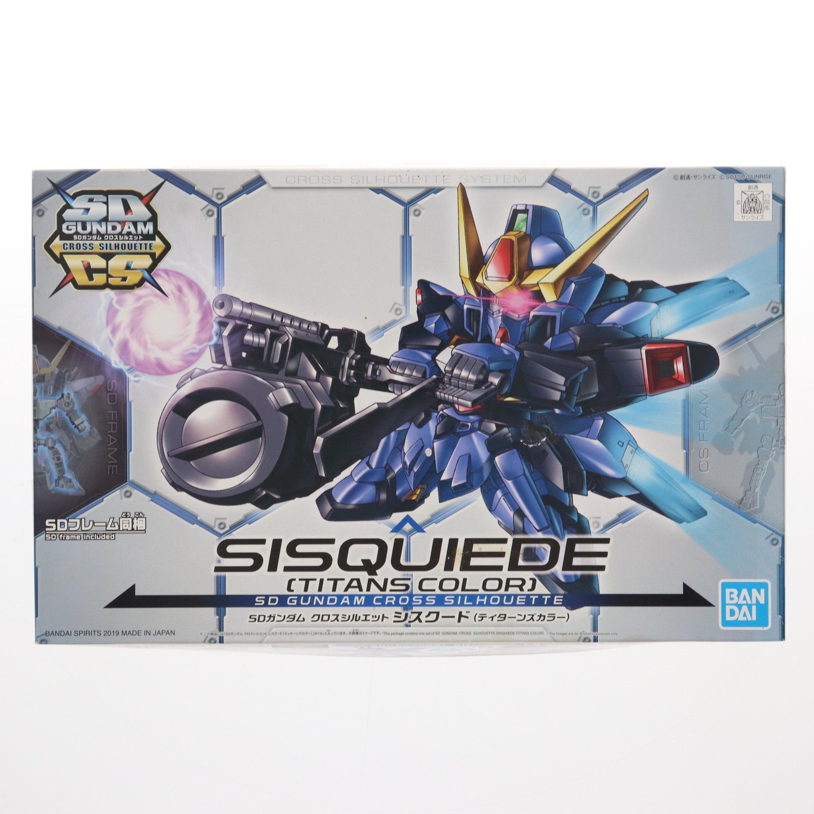 【中古即納】[PTM] SDガンダム クロスシルエット LRX-077 シスクード(ティターンズカラー) SDガンダム GGENERATION(ジージェネレーション) プラモデル バンダイスピリッツ(20190427)