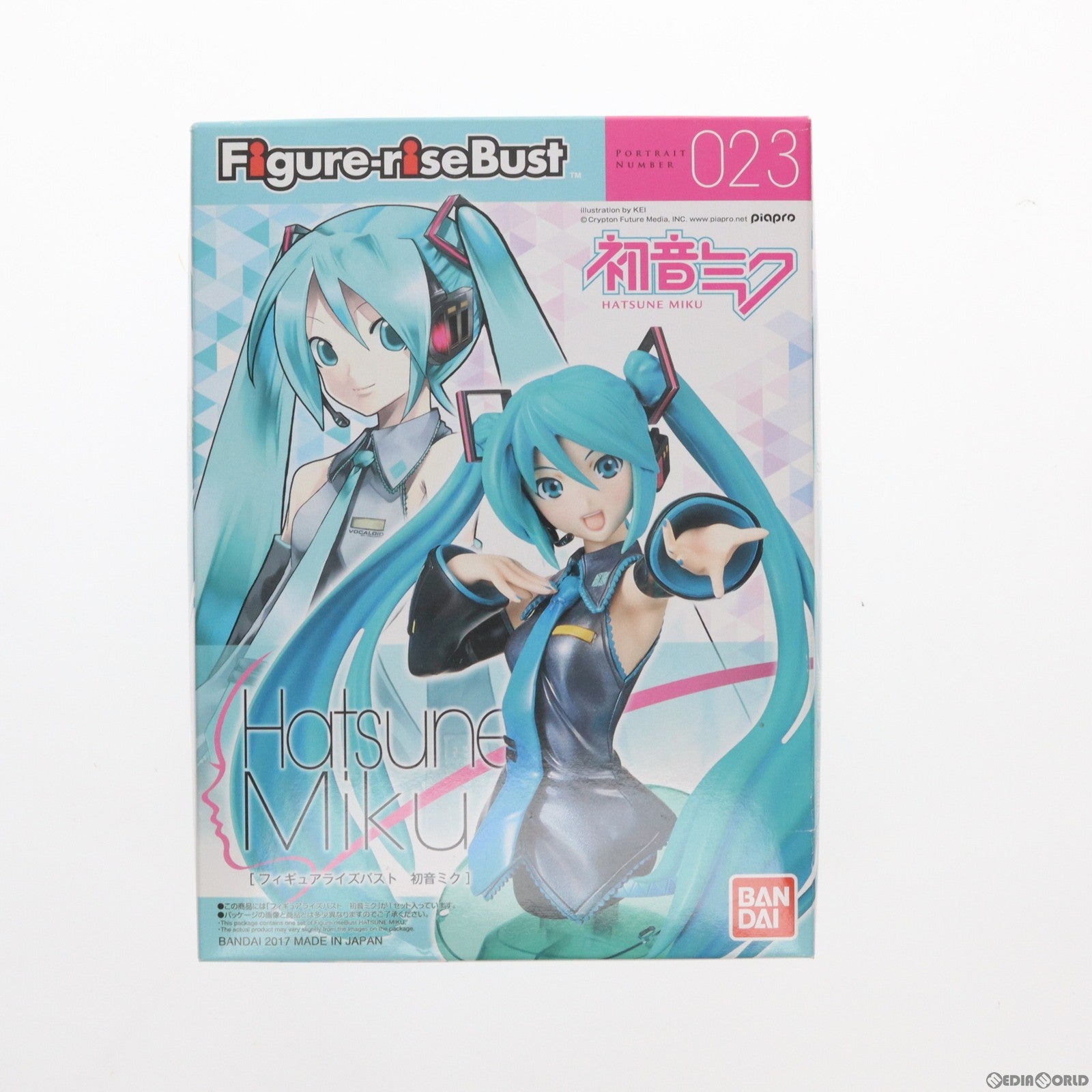 【中古即納】[PTM] Figure-rise Bust(フィギュアライズバスト) 初音ミク VOCALOID(ボーカロイド) プラモデル バンダイ(20170826)