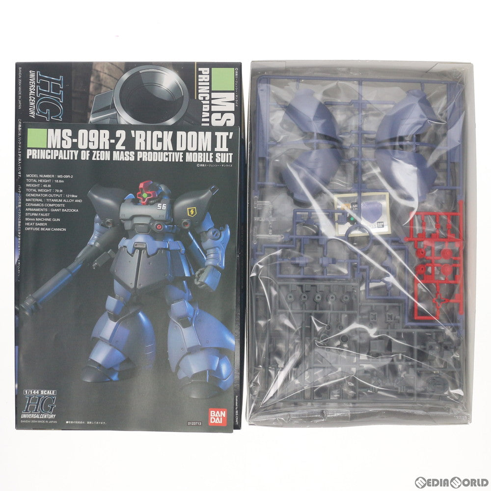 【中古即納】[PTM] HGUC 1/144 MS-09R-2 リック・ドムII 機動戦士ガンダム0080 ポケットの中の戦争 プラモデル(0123713) バンダイ(20180731)